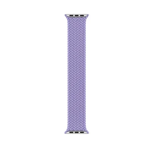 Плетеный монобраслет iLoungeMax Braided Solo Loop English Lavender для Apple Watch 41mm | 40mm | 38mm Size S OEM - Фото 3