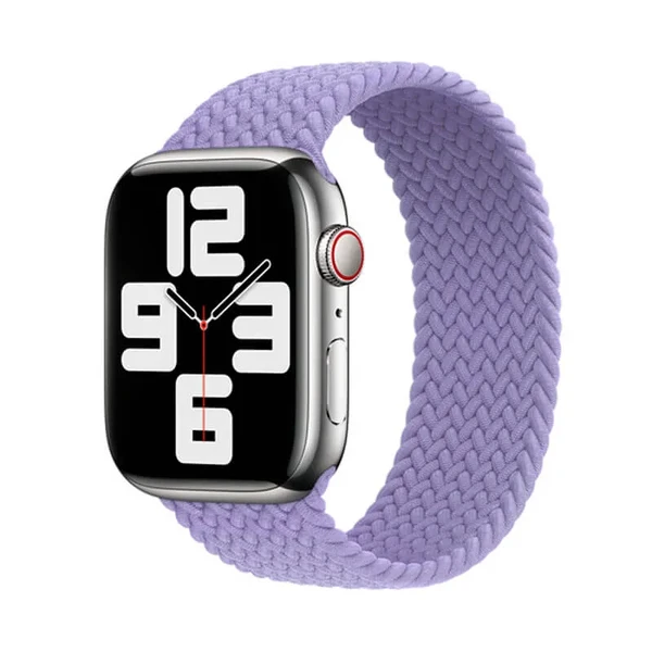 Плетеный монобраслет iLoungeMax Braided Solo Loop English Lavender для Apple Watch Ultra 49mm | 45mm | 44mm | 42mm Size L OEM в Тернополе