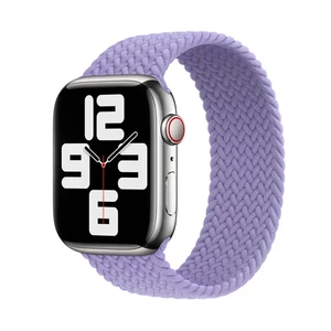 Плетений монобраслет iLoungeMax Braided Solo Loop English Lavender для Apple Watch Ultra 49mm | 45mm | 44mm | 42mm Size M OEM  - Фото 1