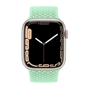 Плетеный монобраслет iLoungeMax Braided Solo Loop Pistachio для Apple Watch Ultra 49mm | 45mm | 44mm | 42mm Size L OEM - Фото 2