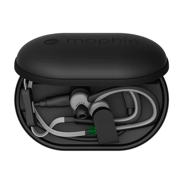 Универсальный зарядный кейс Mophie Power Capsule Black для наушников