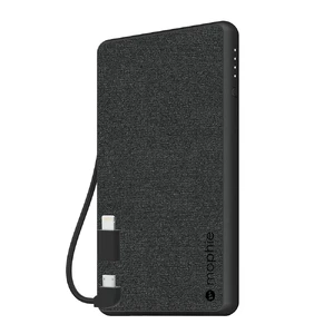 Повербанк Mophie Powerstation Plus Mini 4060mAh Black с кабелем Lightning | Micro-USB
