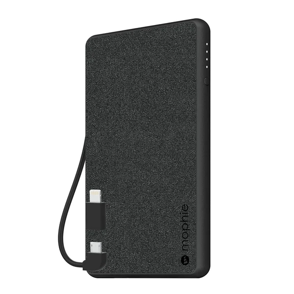 Повербанк Mophie Powerstation Plus Mini 4060mAh Black з кабелем Lightning | Micro-USB