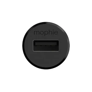 Автозарядка Mophie Single USB Car Charger Black с кабелем Switch-Tip - Фото 2