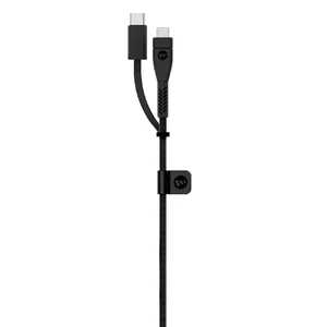 Автозарядка Mophie Single USB Car Charger Black с кабелем Switch-Tip - Фото 6