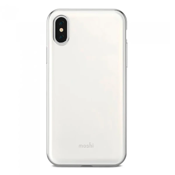 Чохол-накладка Moshi iGlaze Pearl White для iPhone X | XS