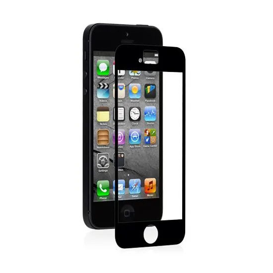 Захисна плівка Moshi iVisor AG Black для iPhone SE | 5S | 5C | 5