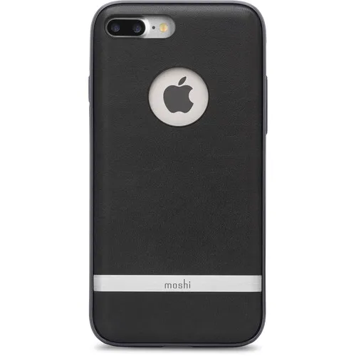 Захисний чохол Moshi Napa Charcoal Black для iPhone 7 Plus | 8 Plus