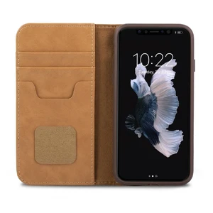 Чохол-книжка Moshi Overture Wallet Caramel Brown для iPhone X | XS - Фото 2