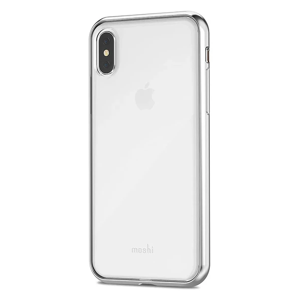 Чохол-накладка Moshi Vitros Jet Silver для iPhone X | XS у Хмельницькому