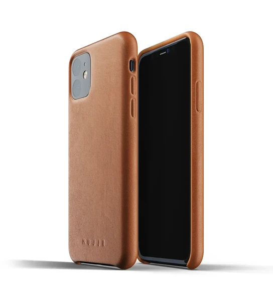 Шкіряний чохол MUJJO Full Leather Case Tan для iPhone 11