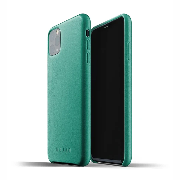 Кожаный чехол MUJJO Full Leather Case Alpine Green для iPhone 11 Pro Max в Мукачево