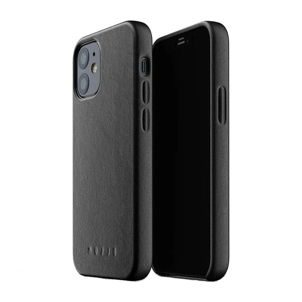 Шкіряний чохол MUJJO Full Leather Case Black для iPhone 12 mini у Житомирі
