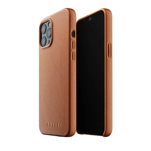 Кожаный чехол MUJJO Full Leather Case Tan для iPhone 12 Pro Max