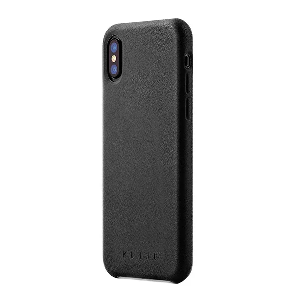 Шкіряний чохол MUJJO Full Leather Case Black для iPhone X | XS
