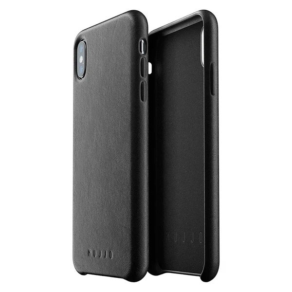 Шкіряний чохол MUJJO Full Leather Case Black для iPhone XS Max
