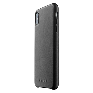 Кожаный чехол MUJJO Full Leather Case Black для iPhone XS Max - Фото 3