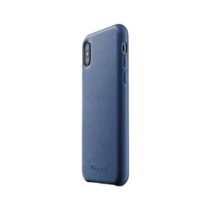 Шкіряний чохол MUJJO Full Leather Case Blue для iPhone X | XS