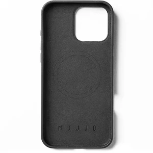 Чорний шкіряний чохол Mujjo Full Leather MagSafe для iPhone 16 Pro Max - Фото 5