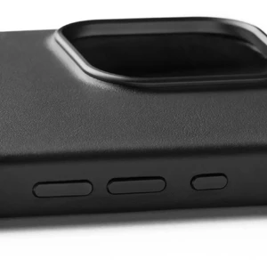 Чорний шкіряний чохол Mujjo Full Leather MagSafe для iPhone 16 Pro Max - Фото 7
