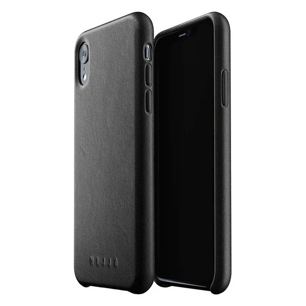 Шкіряний чохол MUJJO Full Leather Case Black для iPhone XR