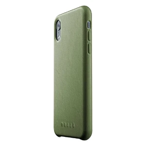 Кожаный чехол MUJJO Full Leather Case Olive для iPhone XR - Фото 3