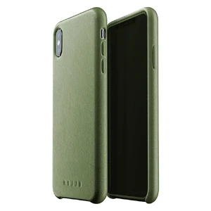 Кожаный чехол MUJJO Full Leather Case Olive для iPhone XS Max - Фото 2