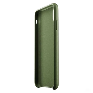 Кожаный чехол MUJJO Full Leather Case Olive для iPhone XS Max - Фото 4