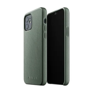 Кожаный чехол MUJJO Full Leather Case Slate Green для iPhone 12 | 12 Pro