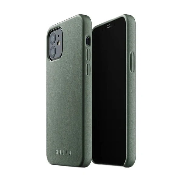 Шкіряний чохол MUJJO Full Leather Case Slate Green для iPhone 12 | 12 Pro у Дніпрі