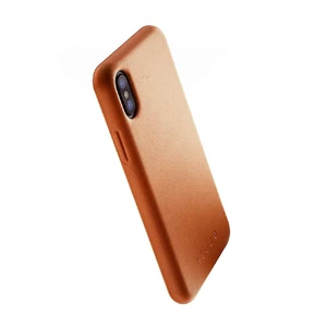 Кожаный чехол MUJJO Full Leather Case Tan для iPhone X | XS - Фото 2