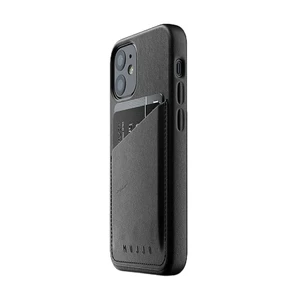 Кожаный чехол MUJJO Full Leather Wallet Case Black для iPhone 12 mini - Фото 2