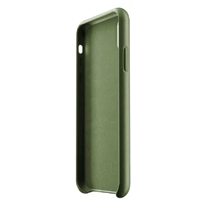 Кожаный чехол с отделением для карт MUJJO Full Leather Wallet Case Olive для iPhone XR - Фото 4
