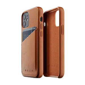 Шкіряний чохол MUJJO Full Leather Wallet Case Tan для iPhone 12 mini