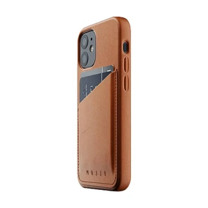 Кожаный чехол MUJJO Full Leather Wallet Case Tan для iPhone 12 mini - Фото 2
