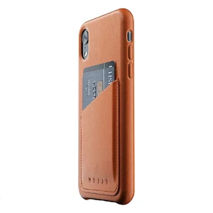 Шкіряний чохол з відділенням для карт MUJJO Full Leather Wallet Case Tan для iPhone XR - Фото 5