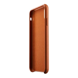 Кожаный чехол с отделением для карт MUJJO Full Leather Wallet Case Tan для iPhone XS Max - Фото 4