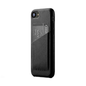 Шкіряний чохол з відділенням для карт MUJJO Leather Wallet Case Black для iPhone SE 3 | SE 2 | 8 | 7