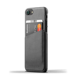Шкіряний чохол MUJJO Leather Wallet Case Gray для iPhone SE 3 | SE 2 | 8 | 7 - Фото 2