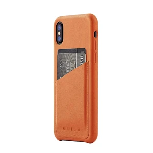 Шкіряний чохол MUJJO Leather Wallet Case Tan для iPhone X | XS MUJJO-CS-092-TN - Фото 1
