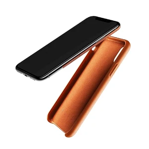 Шкіряний чохол MUJJO Leather Wallet Case Tan для iPhone X | XS - Фото 3