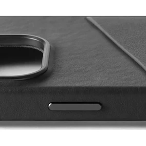 Черный кожаный чехол-кошелек Mujjo Full Leather MagSafe для iPhone 16 Pro - Фото 5
