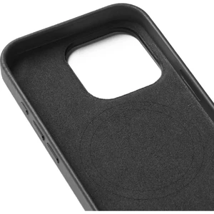 Черный кожаный чехол-кошелек Mujjo Full Leather MagSafe для iPhone 16 Pro - Фото 6