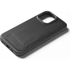 Черный кожаный чехол-кошелек Mujjo MagSafe для iPhone 16 Pro Max - Фото 4