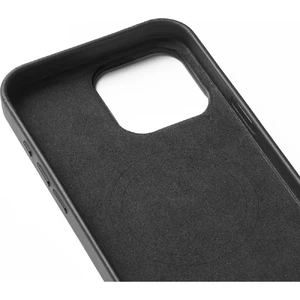 Черный кожаный чехол-кошелек Mujjo MagSafe для iPhone 16 Pro Max - Фото 7