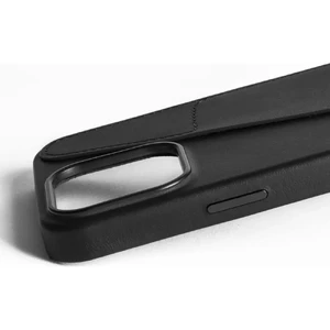 Черный кожаный чехол-кошелек Mujjo MagSafe для iPhone 16 Pro Max - Фото 8