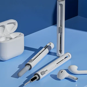 Набір 3 в 1 для чищення навушників AirPods зі щіткою, спонжем та металевим пером | iLoungeMax Cleaning - Фото 8