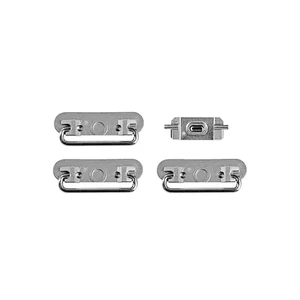 Набор боковых кнопок (Silver) для iPhone 6s - Фото 2