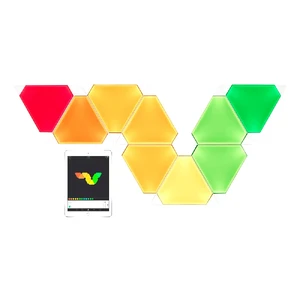 Розумна система освітлення Nanoleaf Aurora Lighting Smarter Kit (HKW32) - Фото 4