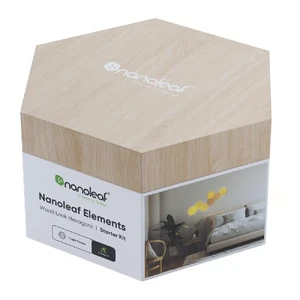 Умная система освещения Nanoleaf Elements Wood Look Hexagons Starter Kit Apple HomeKit (7 модулей) - Фото 3